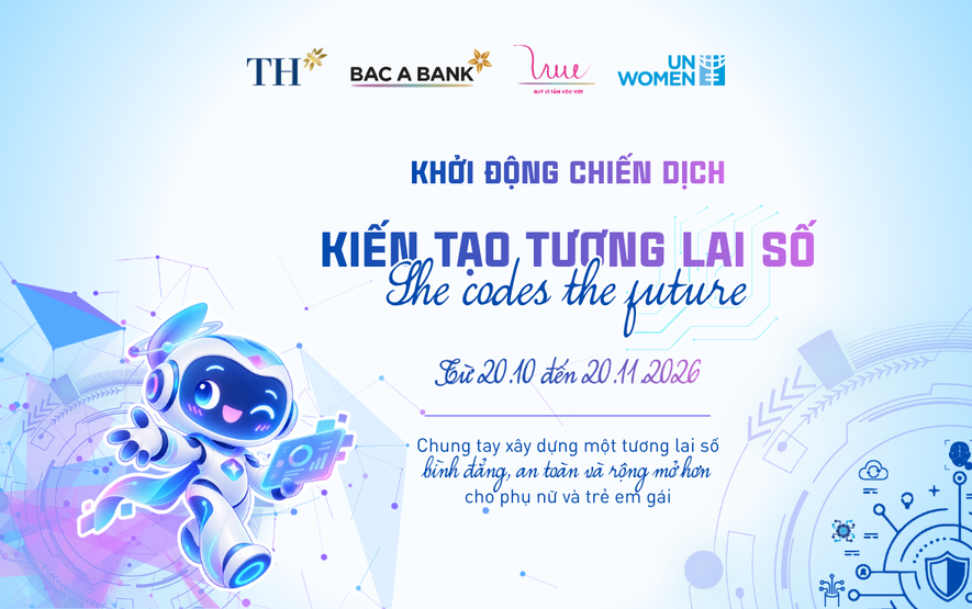 Khởi động chiến dịch “Kiến tạo tương lai số - She Codes the Future”